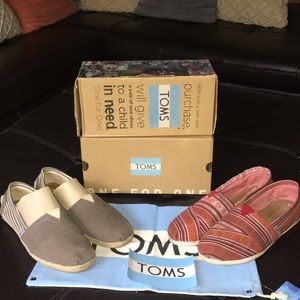 2 Pairs of Toms 😇